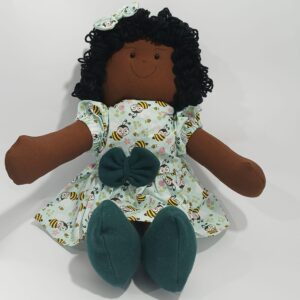 Boneca de Pano Morena Vivi 50cm